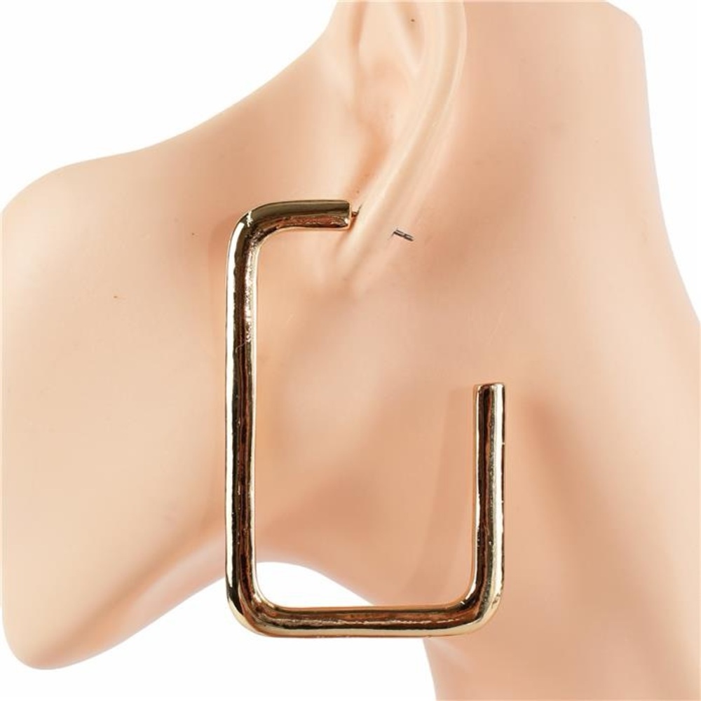 GOLD COSTUME MODERN EARRINGS